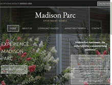 Tablet Screenshot of madparc.com